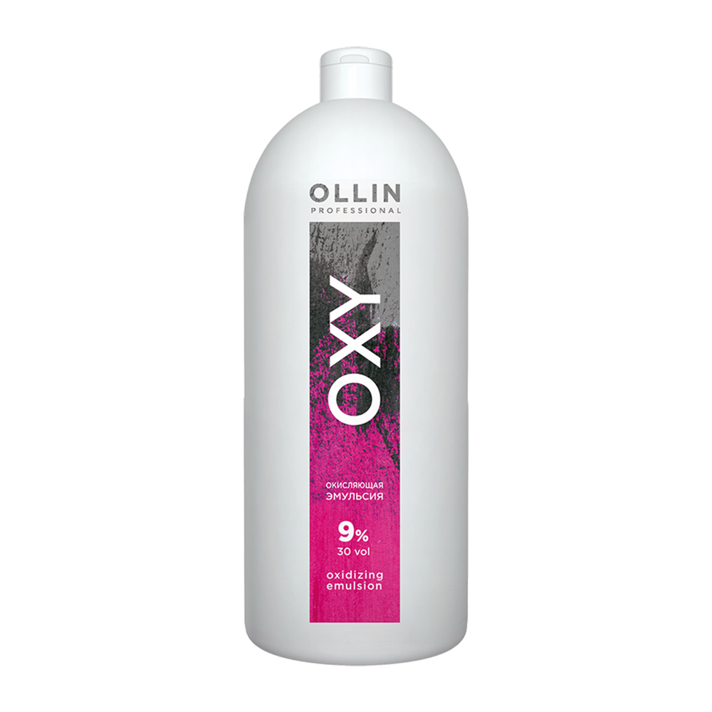 Проявитель Ollin Professional Oxy Oxidizing Emulsion 9% 1000 мл крем краска kapous professional blond bar пудровый сапфир 022 100 мл