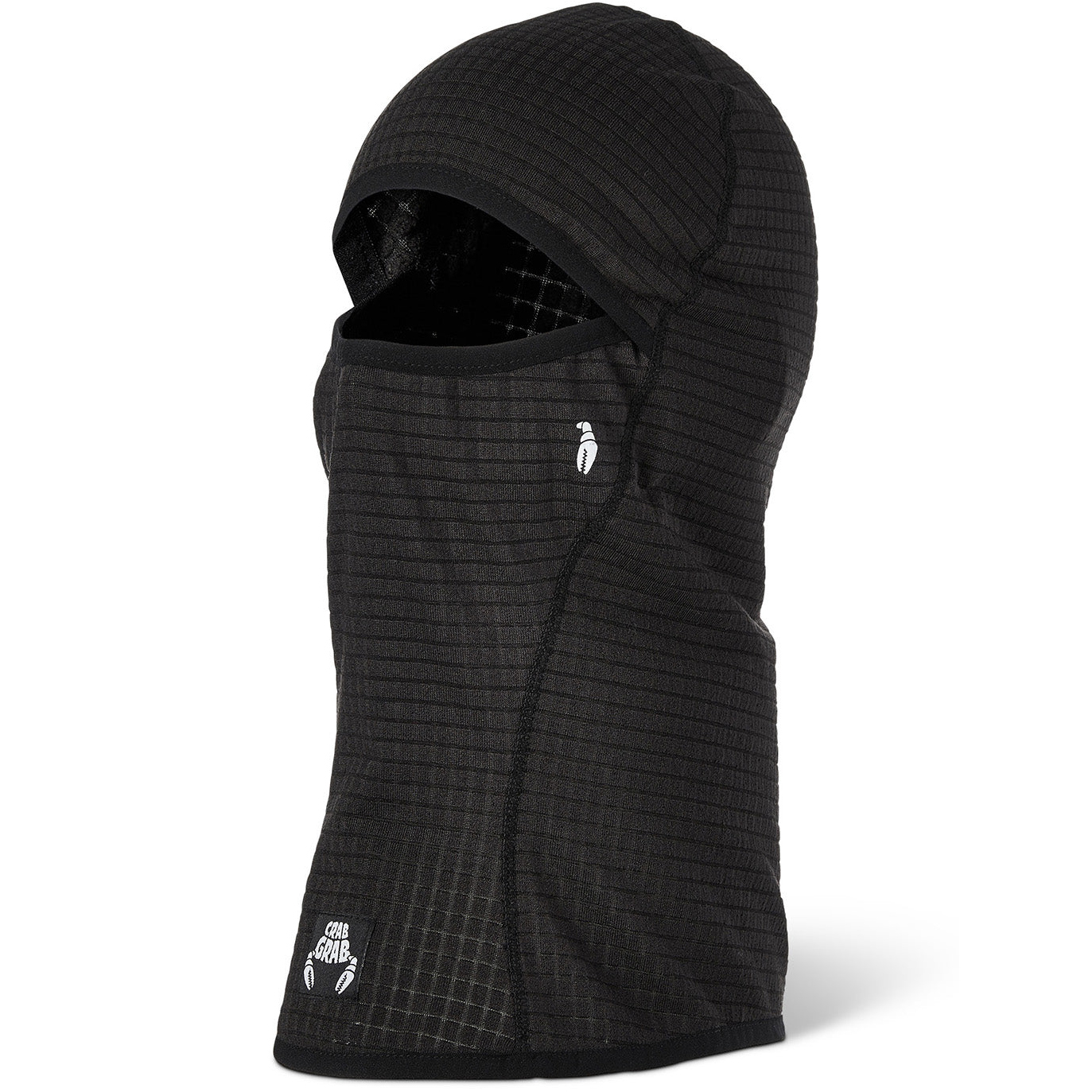 Маска (Балаклава) Crabgrab 2023-24 Clawva Waffle Black (Us:one Size)