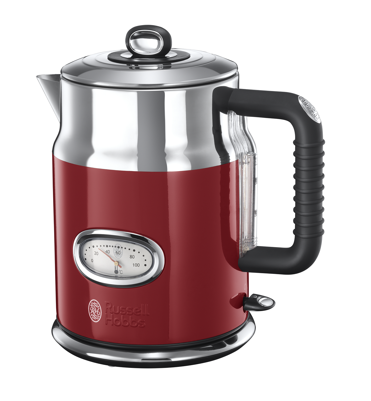 фото Чайник электрический russell hobbs retro ribbon red