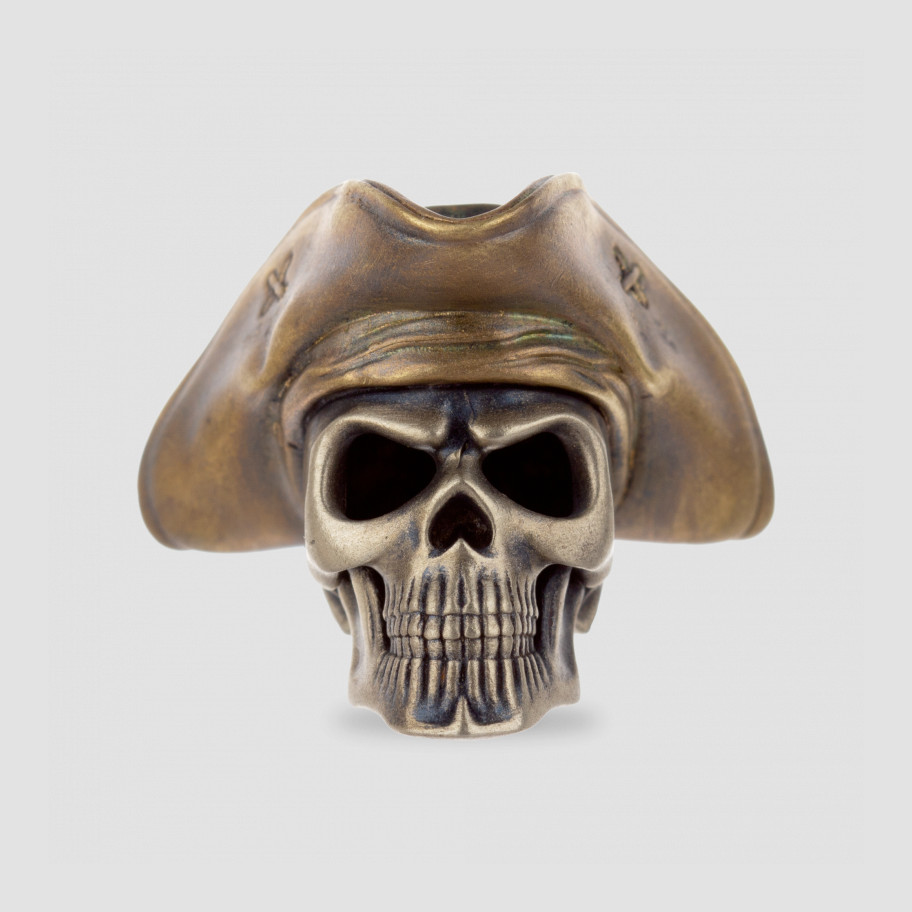 Бусина для темляка BONY BUDDY Пират, 2,3 х 2,9 х 2,7 см