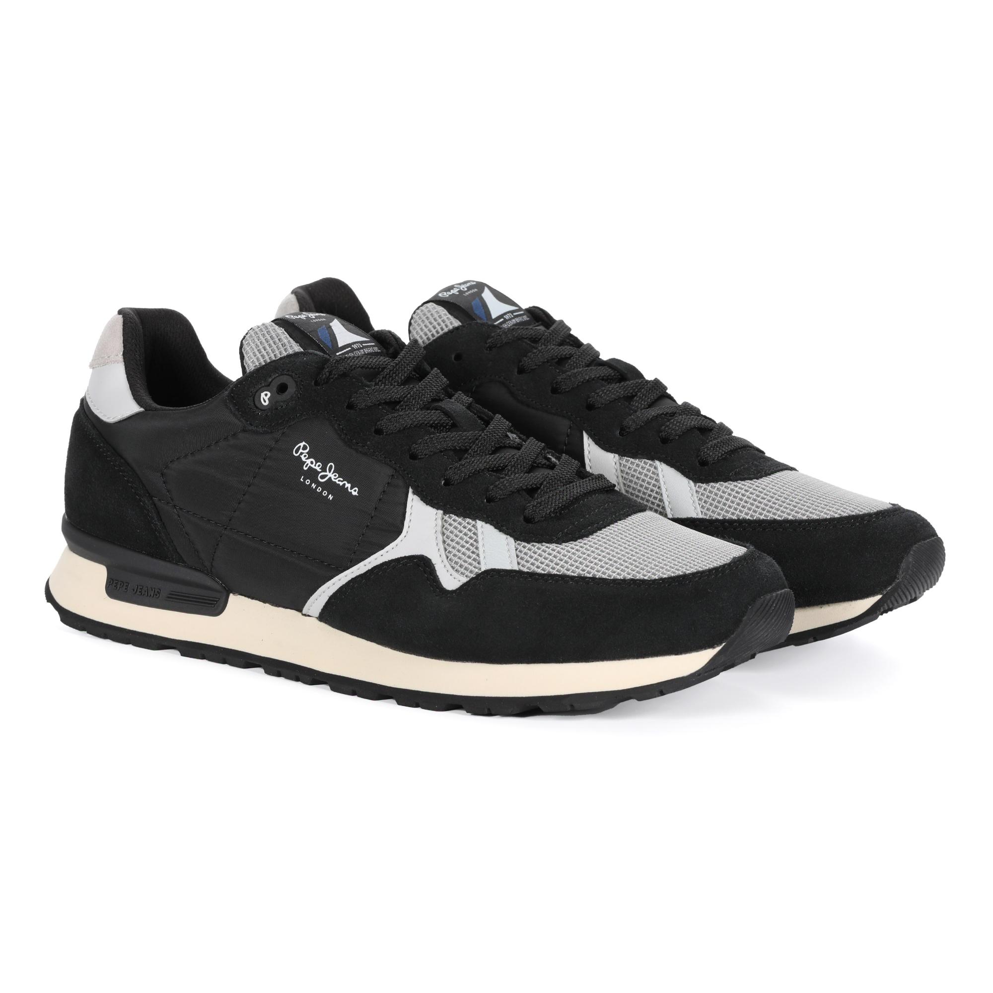 

Кроссовки мужские Pepe Jeans London BRITT MAN STUDIO GREEN PMS30851 черные 42 EU, BRITT MAN STUDIO GREEN PMS30851