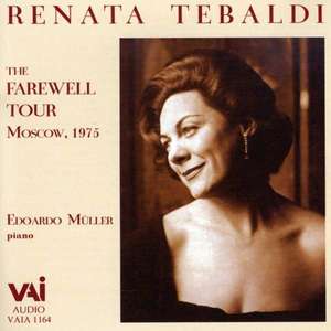 

SCARLATTI.PARADISI.GLUCK - Moscow 1975, Tebaldi, R., 1 CD