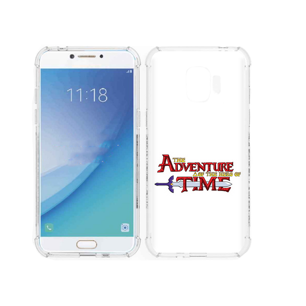 

Чехол MyPads Tocco для Samsung Galaxy J2 Pro (2018) время приключений логотип, Прозрачный, Tocco