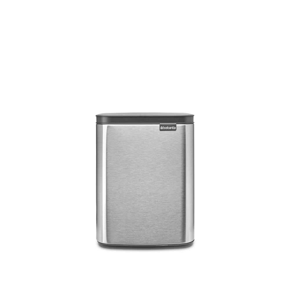 

Бак мусорный Brabantia Bo стальной матовый (FPP) 7л 222962, 222962