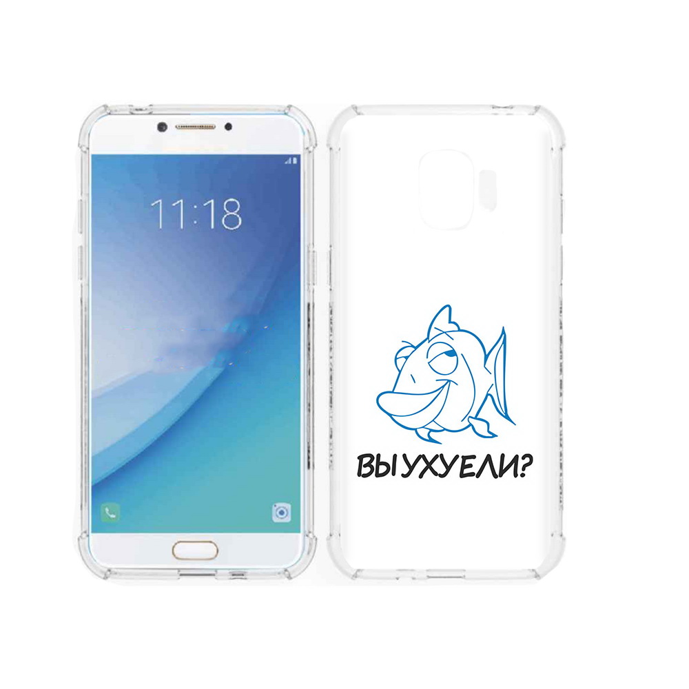 

Чехол MyPads Tocco для Samsung Galaxy J2 Pro (2018) вы ухуели (PT226925.585.282), Прозрачный, Tocco
