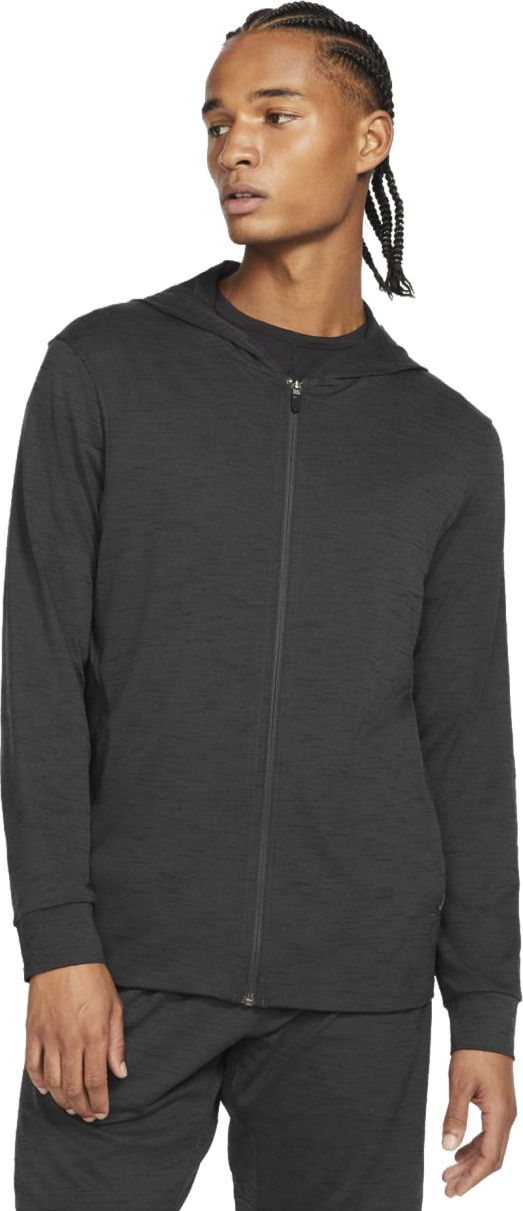

Толстовка мужская Nike Yoga Dri-FIT серая S, Серый, Yoga Dri-FIT
