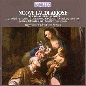 

Nuove Laudi Ariose della Beatissima Vergine, 1 CD