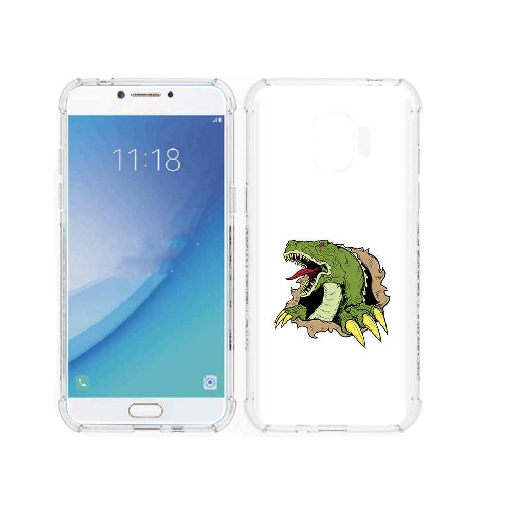 

Чехол MyPads Tocco для Samsung Galaxy J2 Pro (2018) годзила (PT226925.585.290), Прозрачный, Tocco