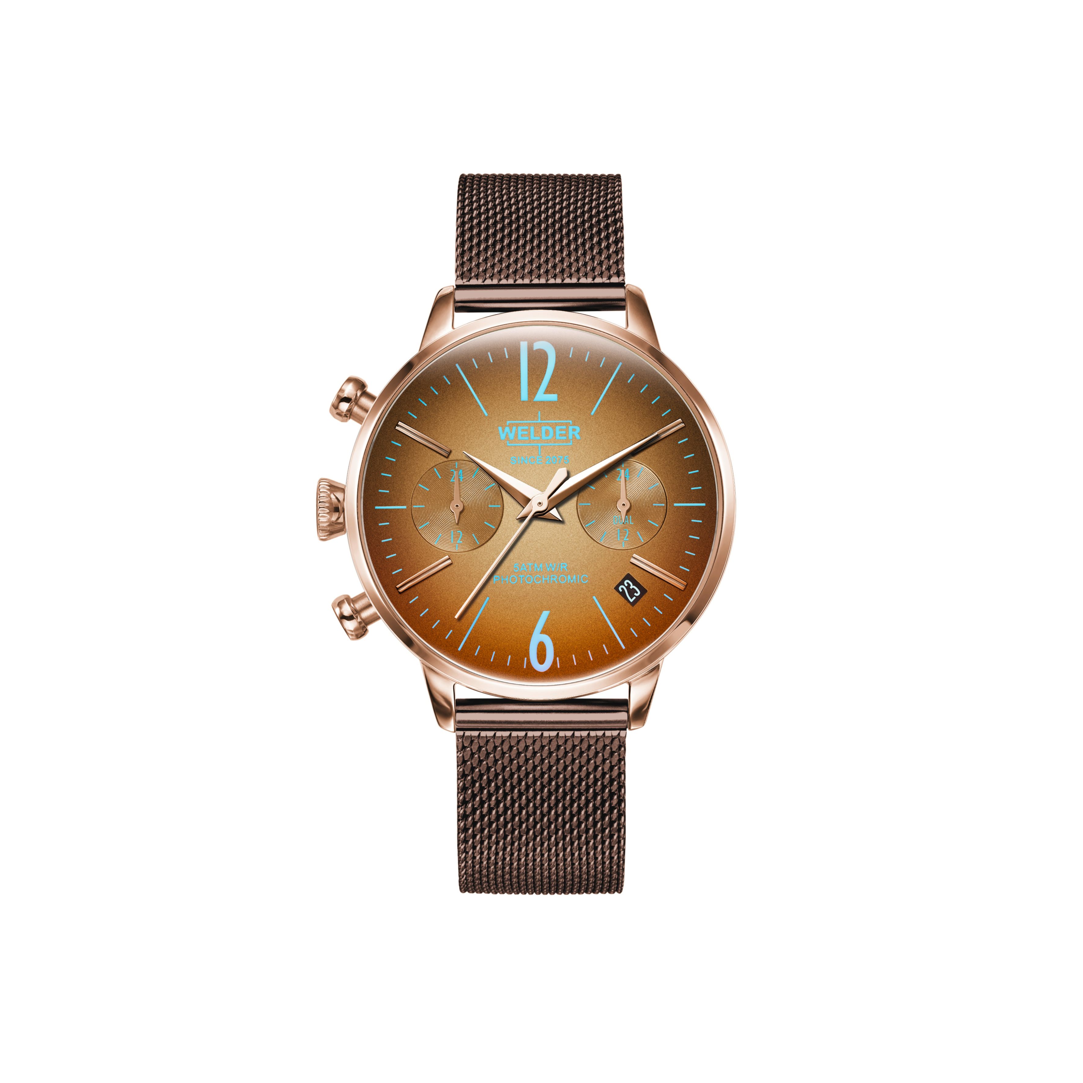 Наручные часы женский Welder WWRC736 коричневые