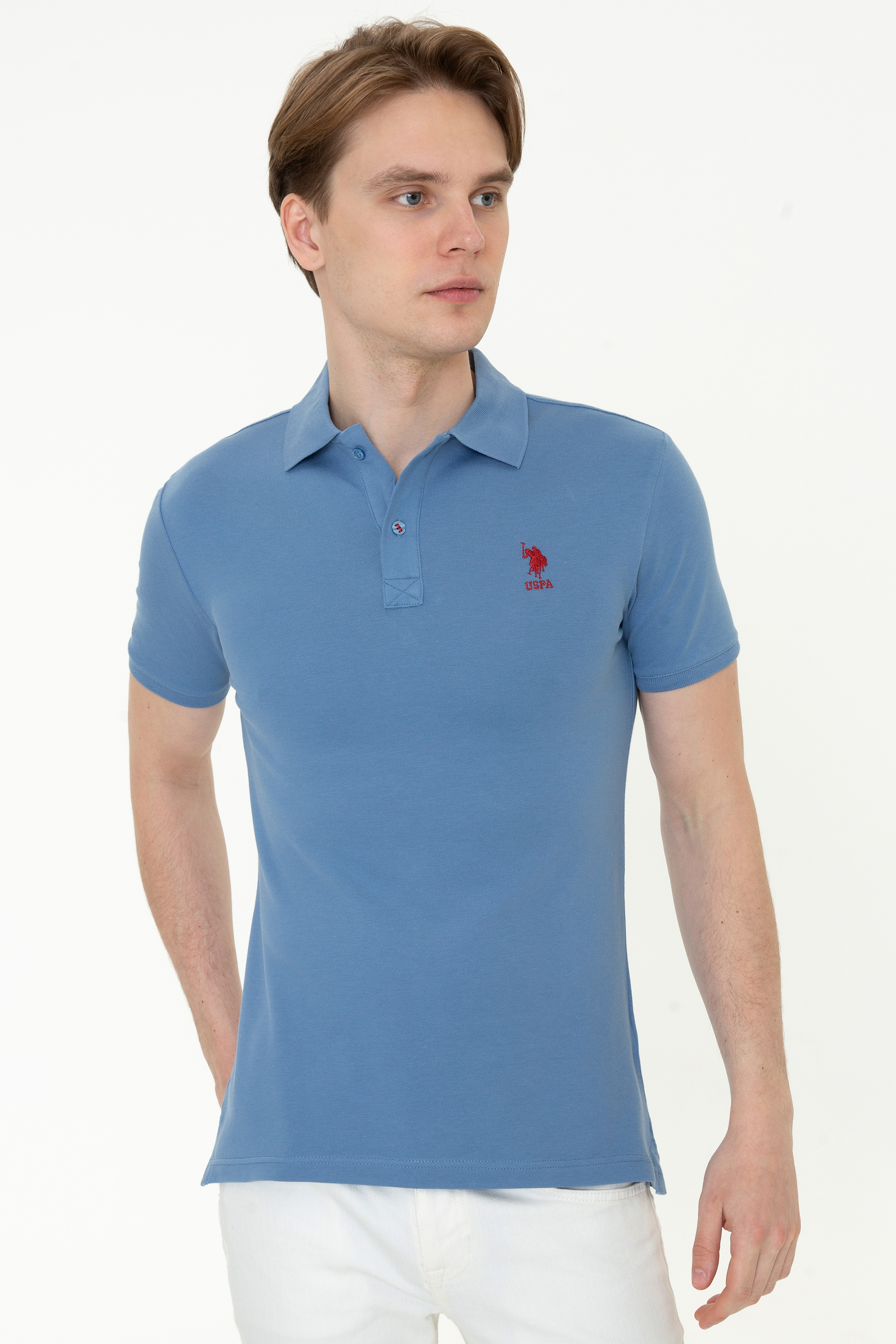 

Футболка мужская U.S. POLO Assn. G081SZ0110TP04IY021RL синяя L, G081SZ0110TP04IY021RL