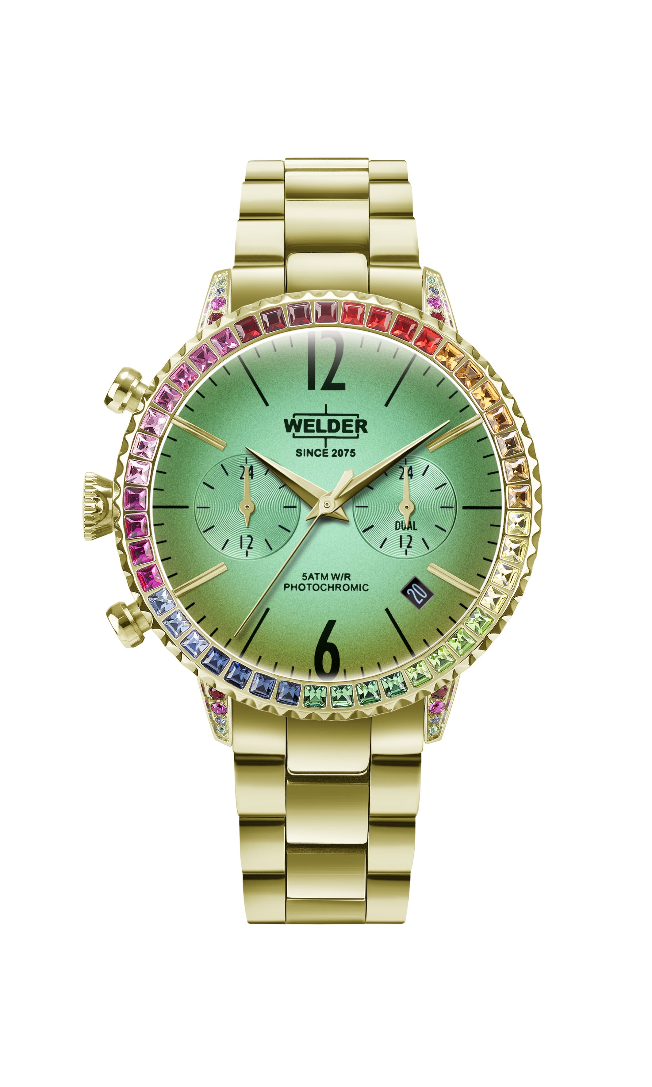 

Наручные часы женский Welder WWRC2075BGL золотистые, WWRC2075BGL