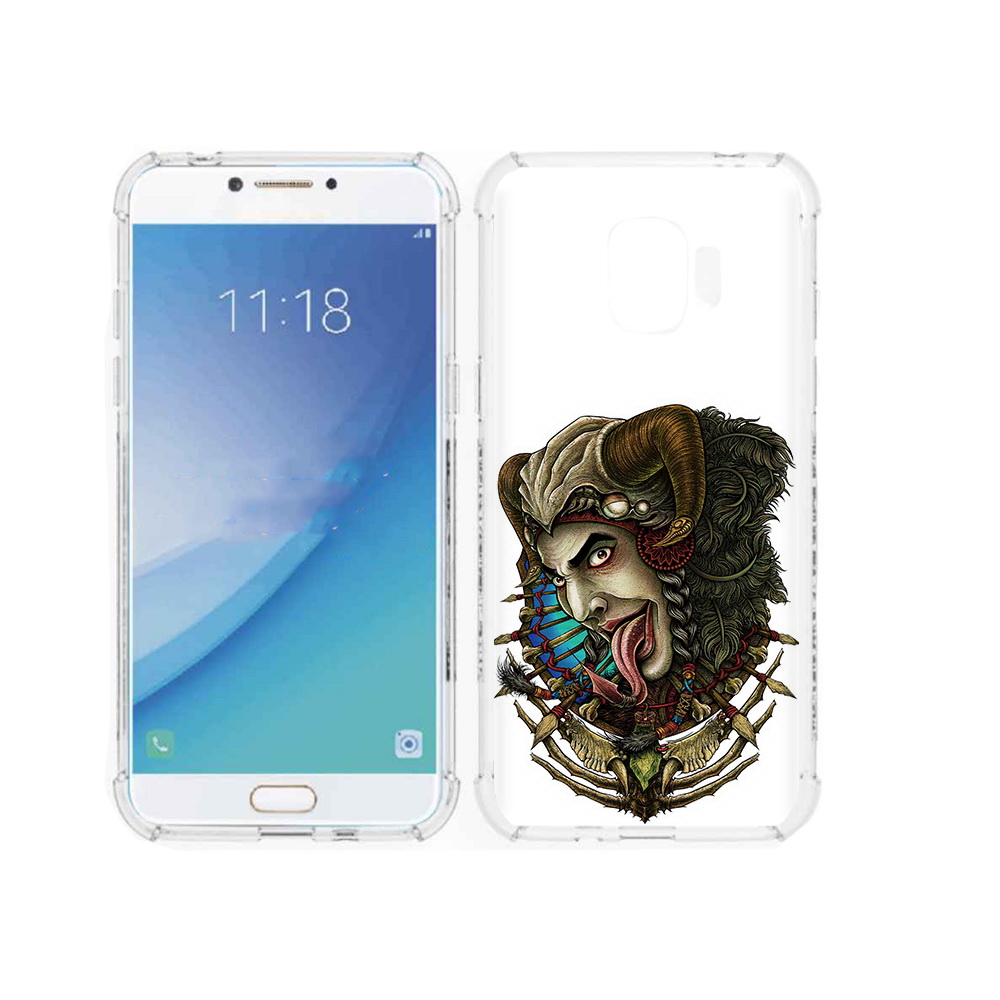 

Чехол MyPads Tocco для Samsung Galaxy J2 Pro (2018) длинный язык (PT226925.585.330), Прозрачный, Tocco