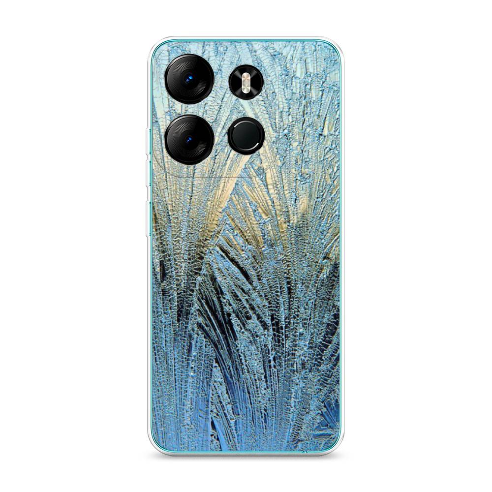 

Чехол Awog на Tecno Spark Go 2023"Лёд", Голубой, 303150-4