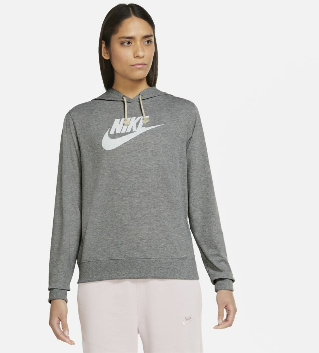 

Худи женское Nike Sportswear Gym Vintage DM6388-063_S серое S, Серый, Sportswear Gym Vintage