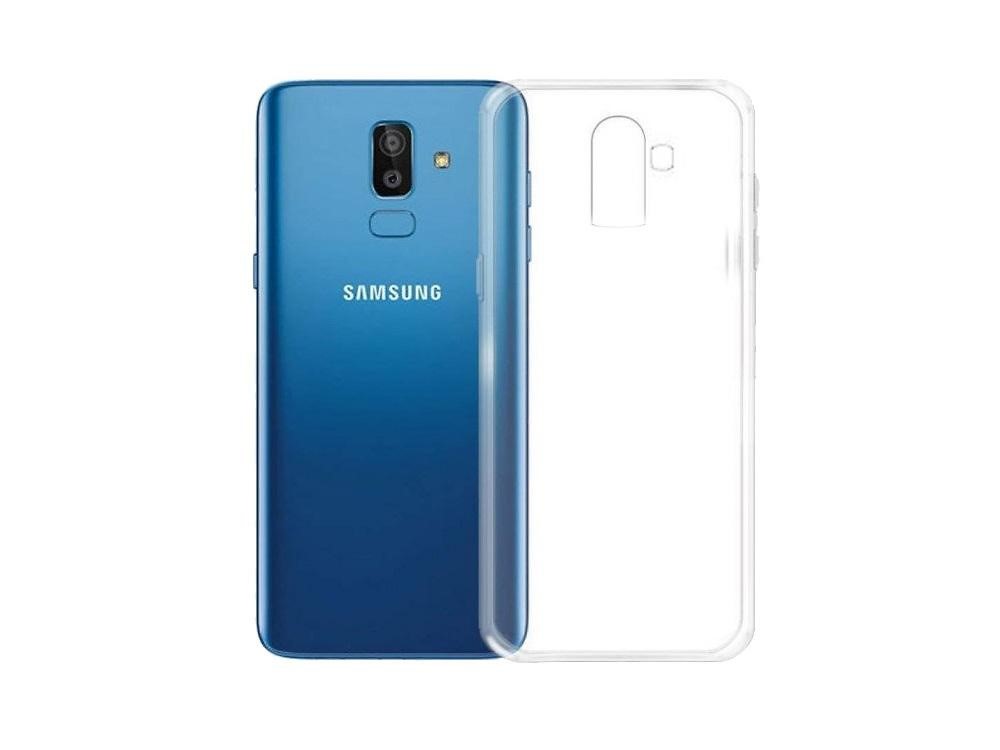 фото Чехол для galaxy j8 2018 borasco силиконовый (накладка) (34560) nobrand