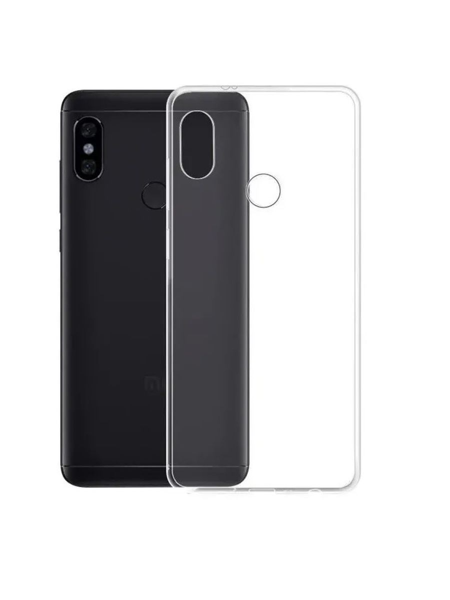 

Чехол для Xiaomi Redmi Note 6 Pro BORASCO силиконовый (накладка) (35393), Прозрачный