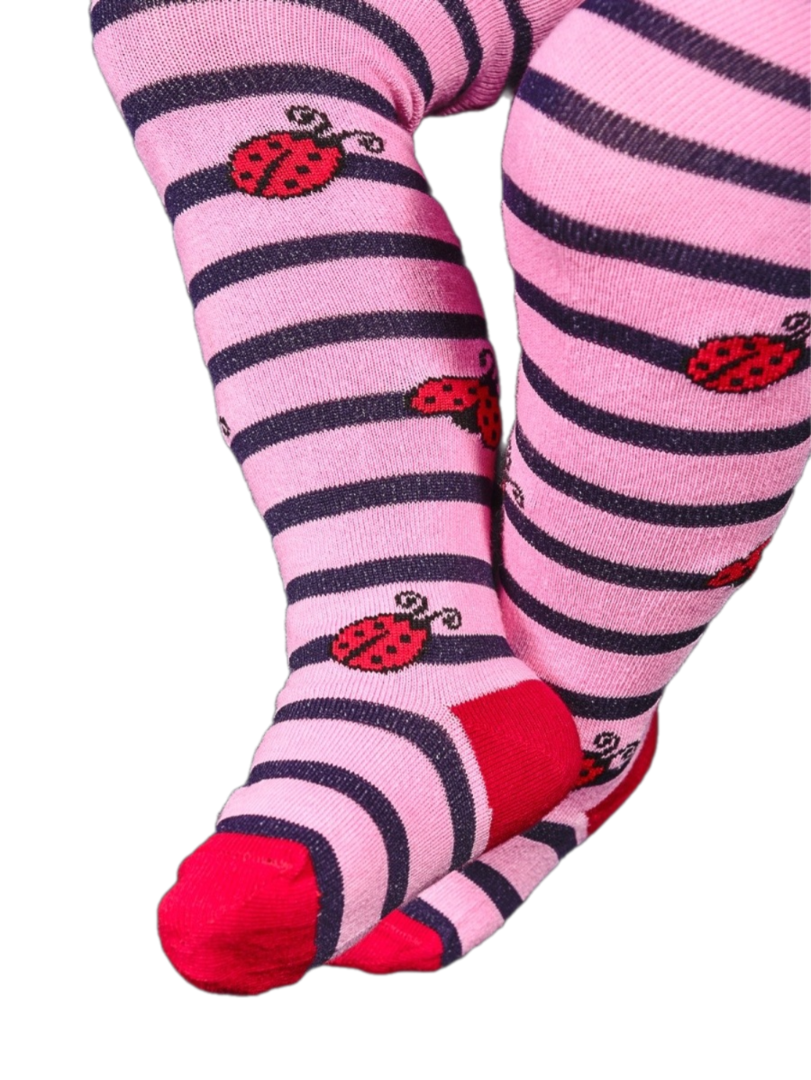 Колготки детские LerNa PM-09, розовый, 86