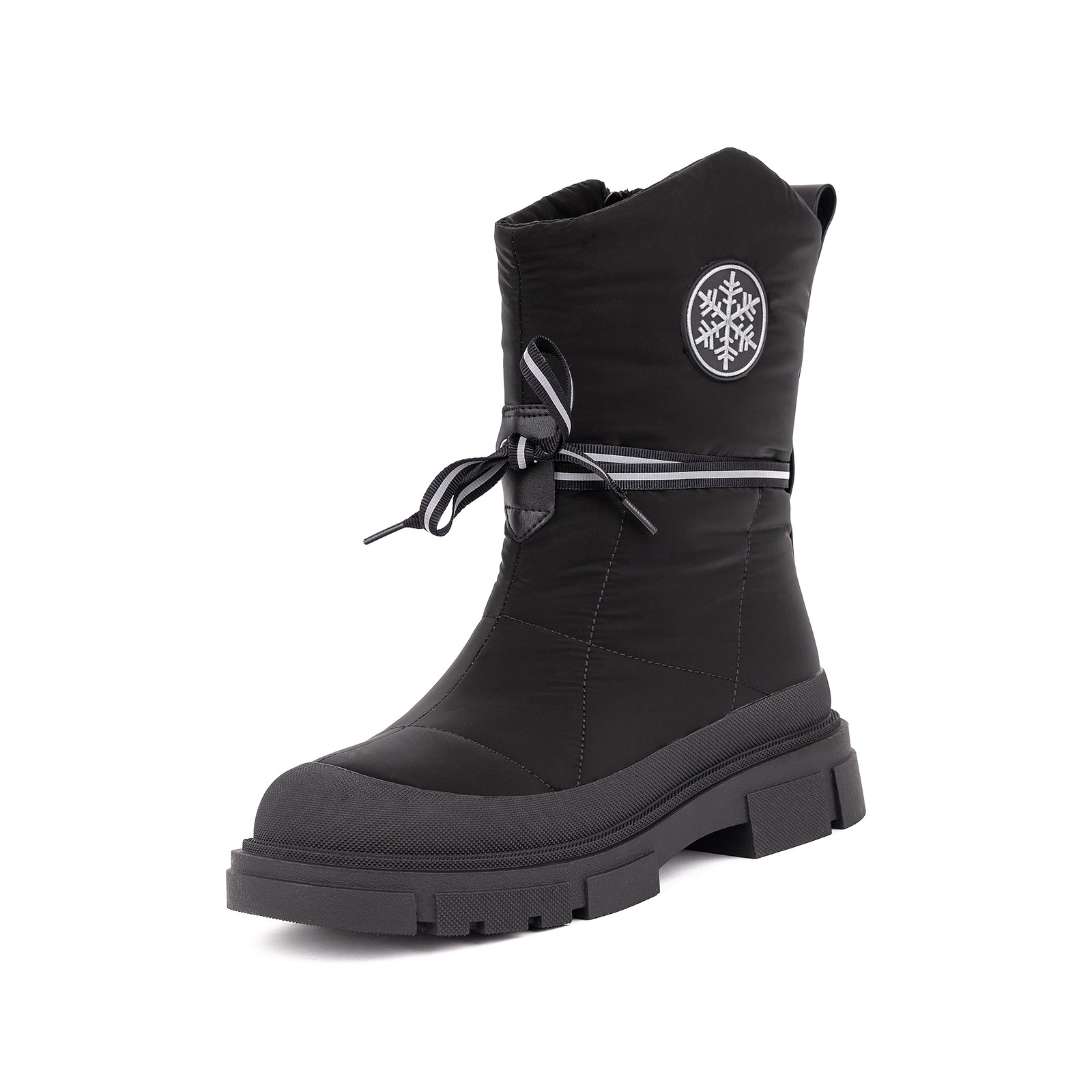 

Дутики женские INSTREET 174-32WK-819TW черные 38 RU, Черный, 174-32WK-819TW