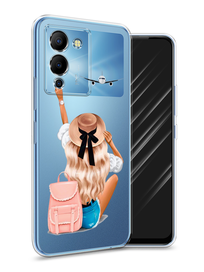 

Чехол Awog на Infinix Note 12 G96 "Автостопом самолетом", Разноцветный, 3101550-7