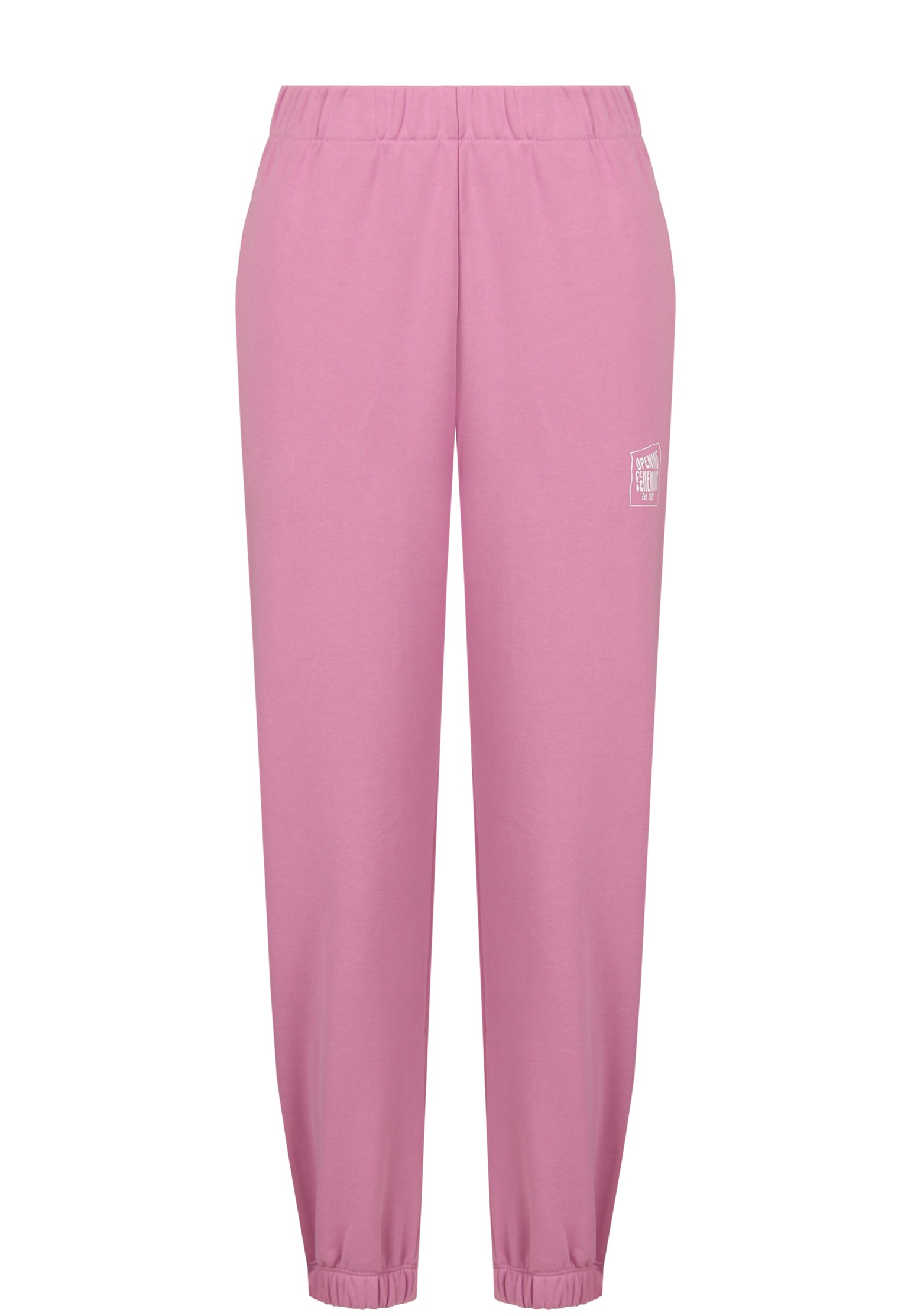 Спортивные брюки женские 128658 розовые S OPENING CEREMONY. Цвет: розовый