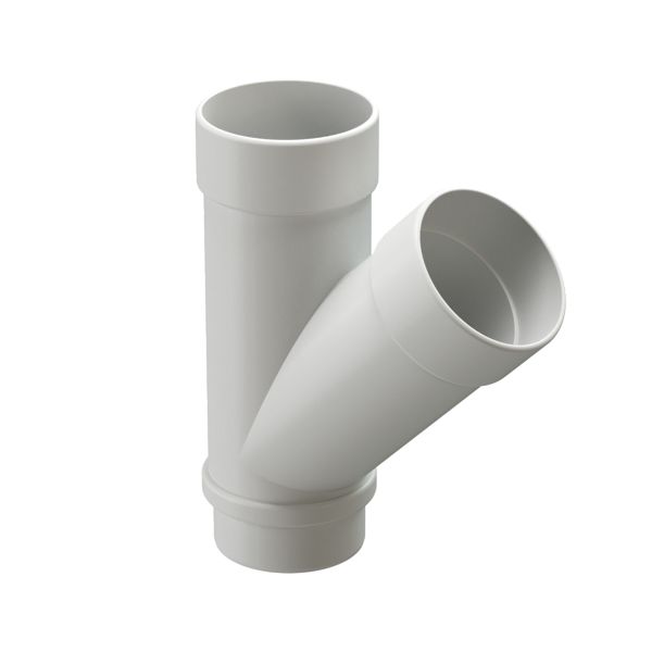 

Тройник водосточной системы 45 Docke LUX, пломбир, 1 шт PVLE-1044, Коричневый, Тройник 45 LUX