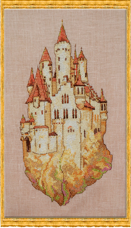 фото Набор для вышивания nimue chteau suspendu (воздушный замок), 122 b003 k