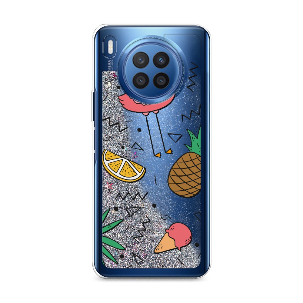 

Чехол Awog на Huawei Nova 8i/Honor 50 lite "Гавайский фон", Разноцветный, 6106391-1