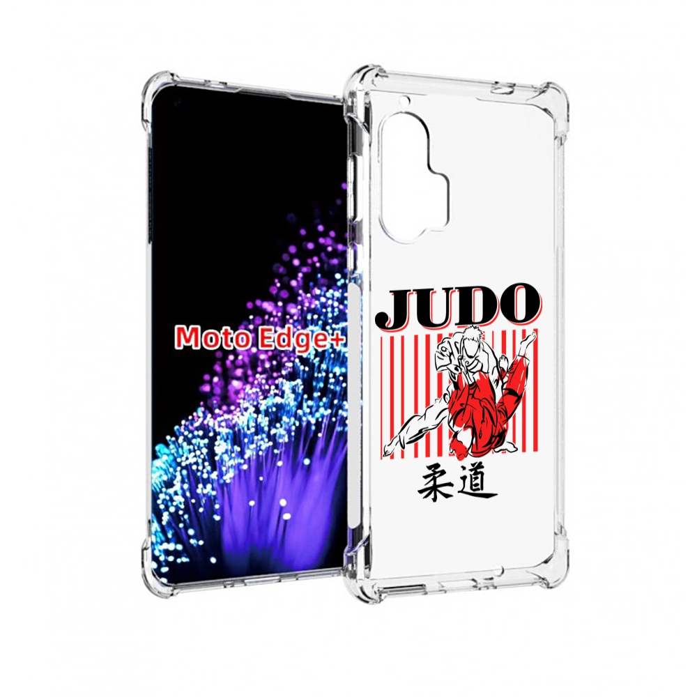 

Чехол MyPads Дзюдо для Motorola Edge+ Plus, Прозрачный, Tocco