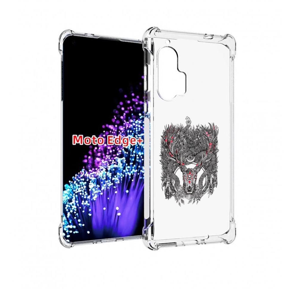 

Чехол MyPads Дизайнерские_676 для Motorola Edge+ Plus, Прозрачный, Tocco