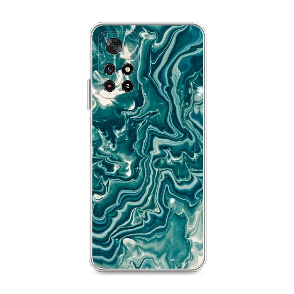 фото Силиконовый чехол "минералы 4" на xiaomi redmi note 11 5g awog