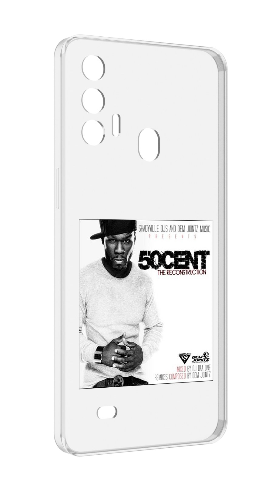 Чехол MyPads 50 Cent - The Reconstruction для Oukitel C31 Pro противоударный