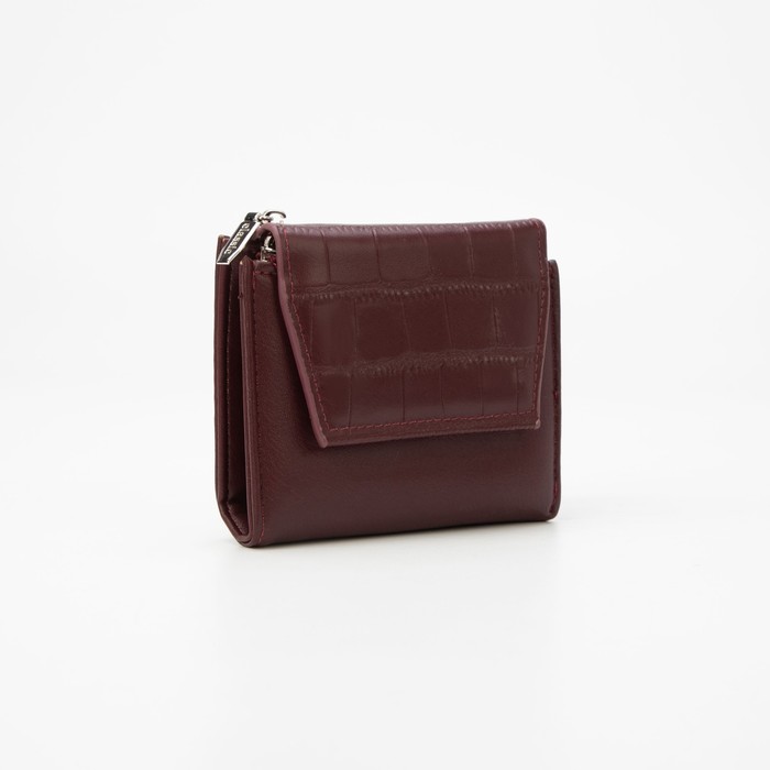 

Кошелек женский NoBrand 7522494, бордовый, 7522494