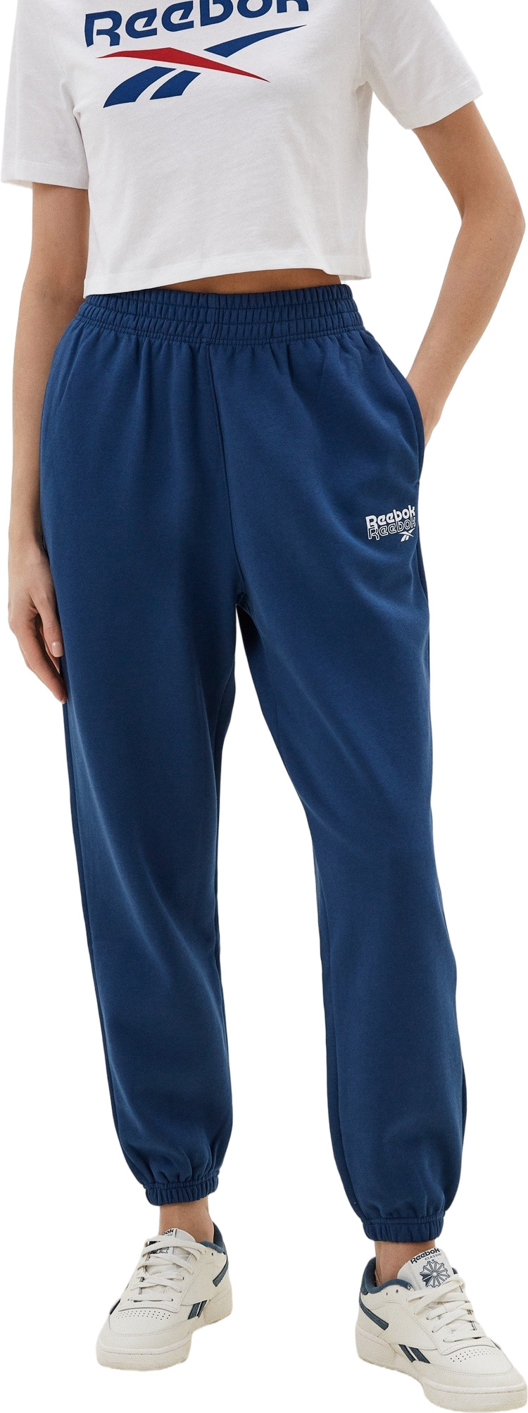 

Спортивные брюки женские Reebok Identity Track Pants W синие S, Синий, Identity Track Pants W