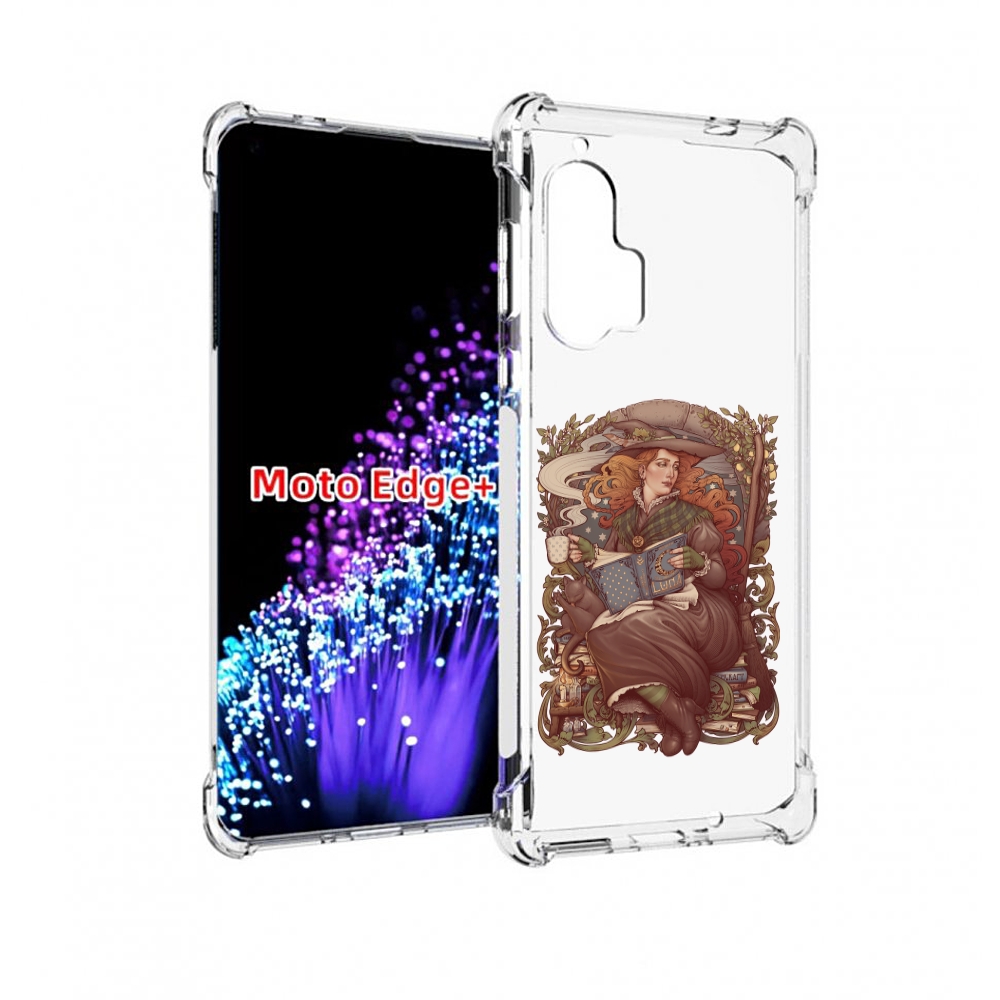 

Чехол MyPads Женские_126 для Motorola Edge+ Plus, Прозрачный, Tocco