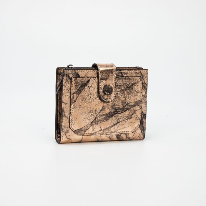 

Кошелек женский NoBrand 7154019, бронзовый, 7154019