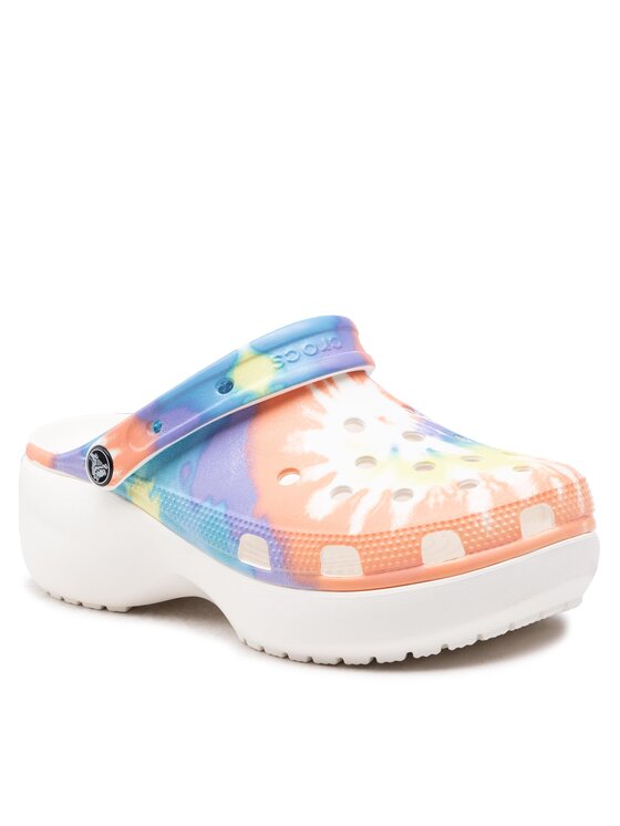 

Сабо Classic Platform Tiedye Graphclgw 207151 Crocs Разноцветный 41,5 EU, Classic Platform Tiedye Graphclgw 207151