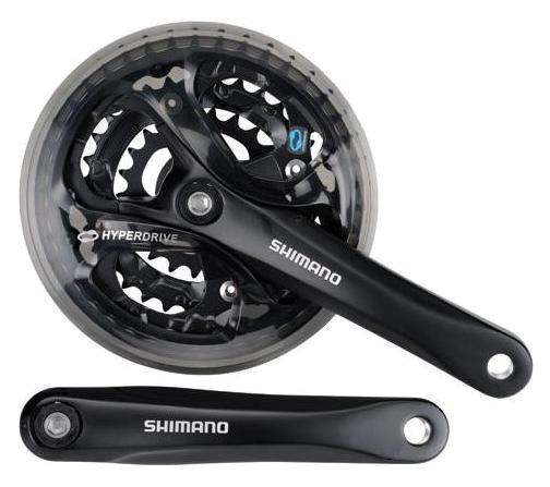 Система Шатунов Shimano 2023 Acera, M361, 170 Мм, Кв, 42/32/22T, С Защитой