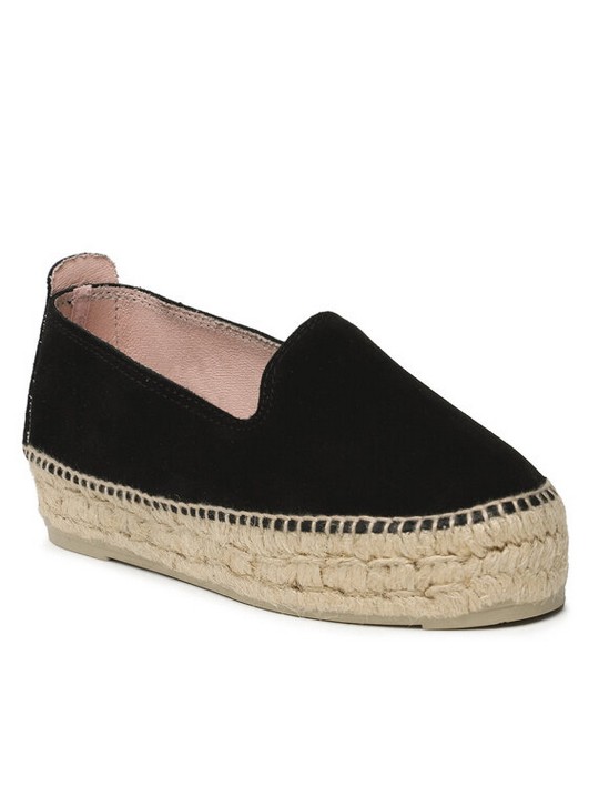 Эспадрильи женские Manebi Double Sole Espadrilles K 1.0 D0 черные 36 EU