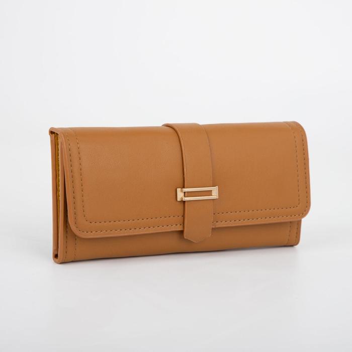 

Кошелек женский NoBrand 5462415, коричневый, 5462415