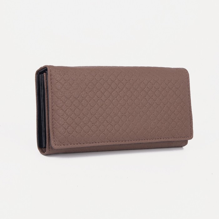 

Кошелек женский NoBrand 7729737, коричневый, 7729737