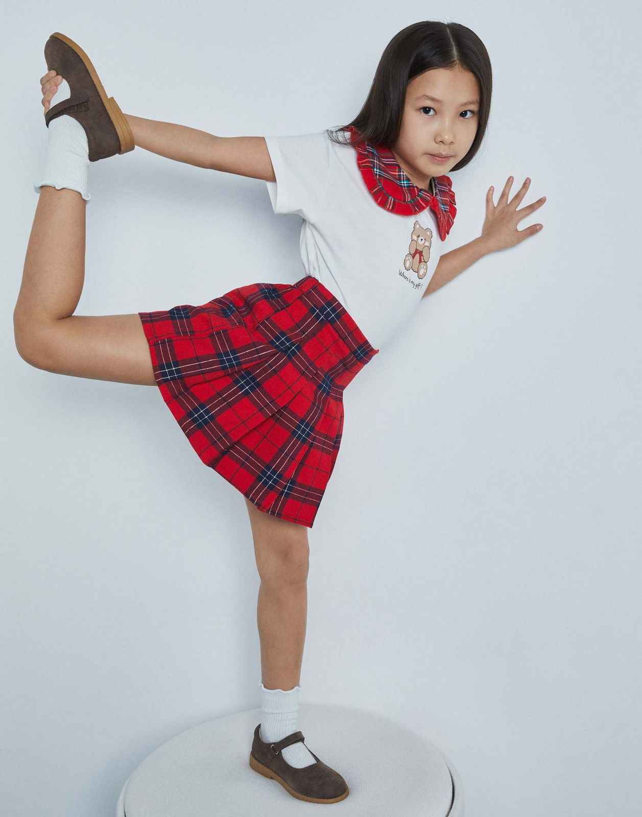 

Юбка-шорты детская Gloria Jeans GSK017520, красный/разноцветный, 116, GSK017520