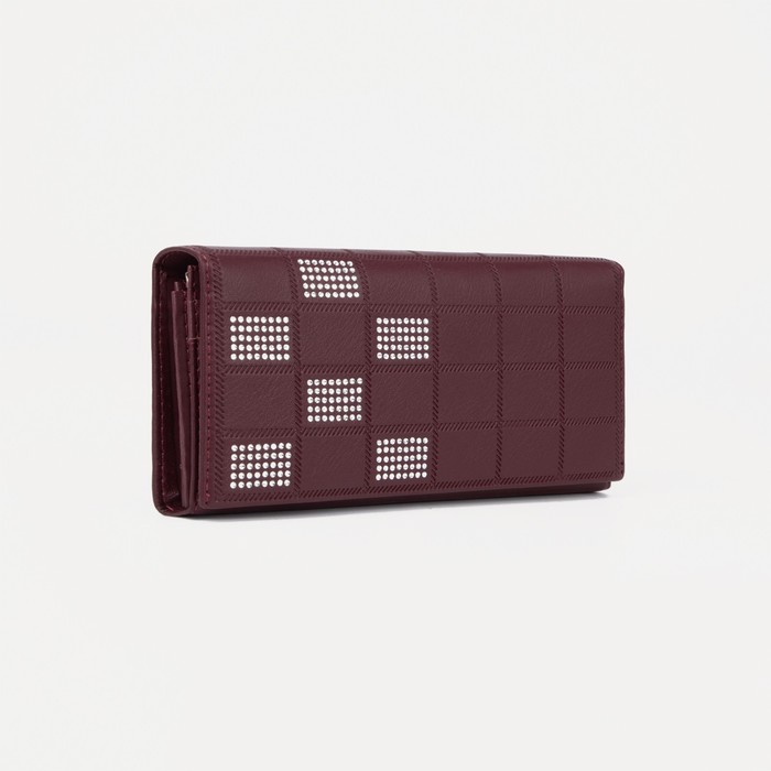 

Кошелек женский NoBrand 9344370, бордовый, 9344370