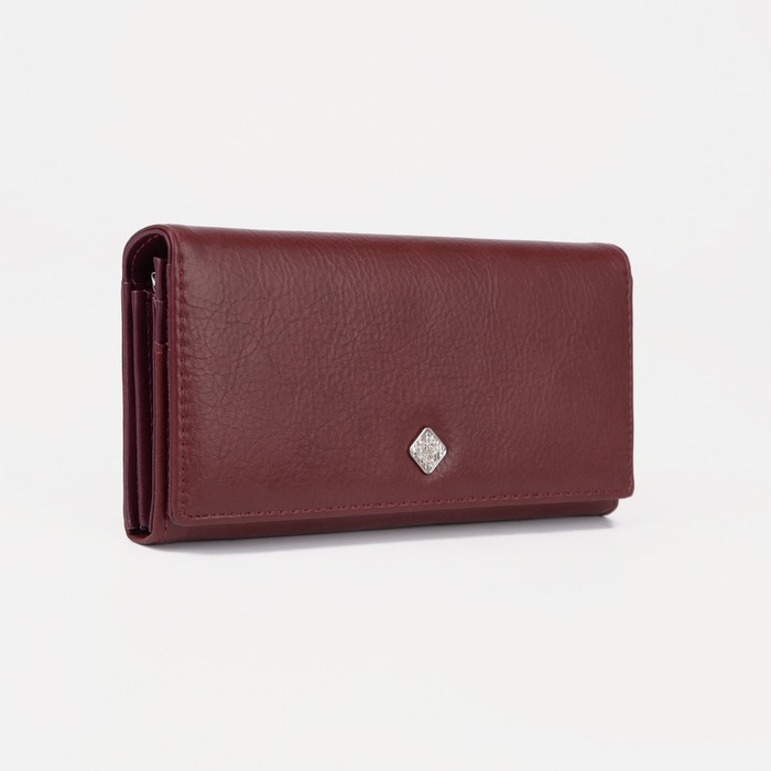 

Кошелек женский NoBrand 9344359, бордовый, 9344359