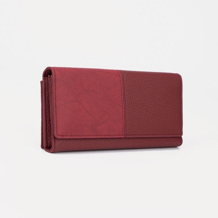 

Кошелек женский NoBrand 9344375, бордовый, 9344375