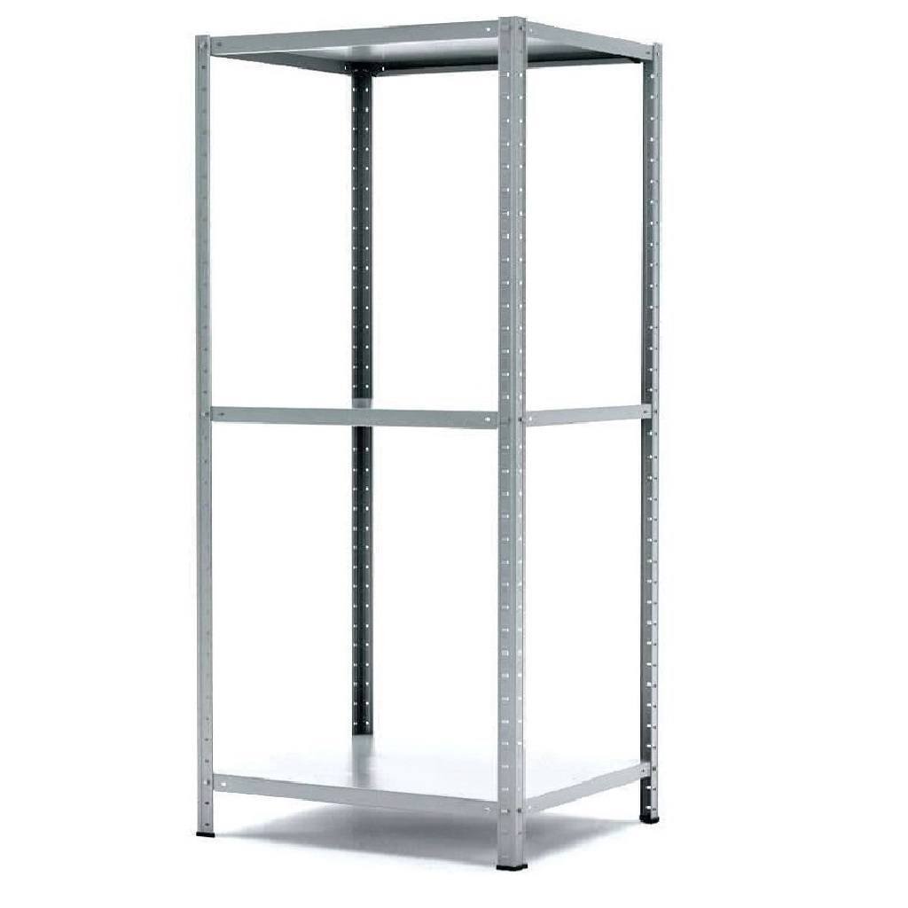 фото Стеллаж металлический profsafe ps 70х50х200 см, модульный универсальный, 3 полки