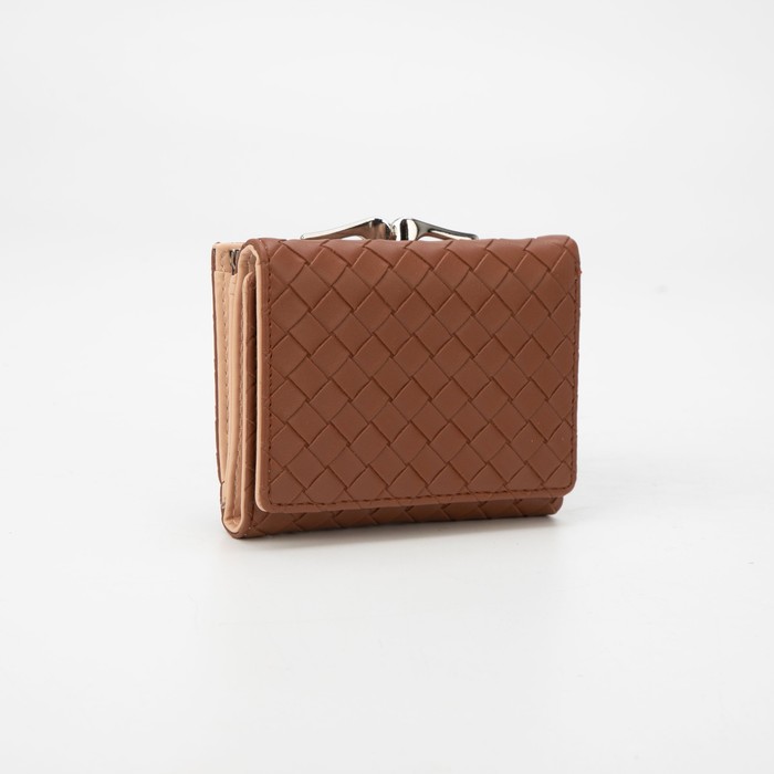 

Кошелек женский NoBrand 7321617, коричневый, 7321617
