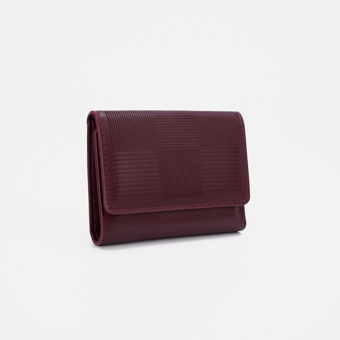 

Кошелек женский NoBrand 7751701, бордовый, 7751701