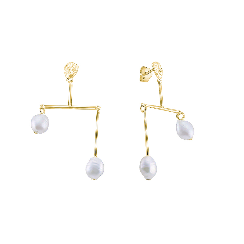 

Серьги из серебра с жемчугом НАШЕ ЗОЛОТО СЫ02САЕ5598ГП205, СЫ02САЕ5598ГП205