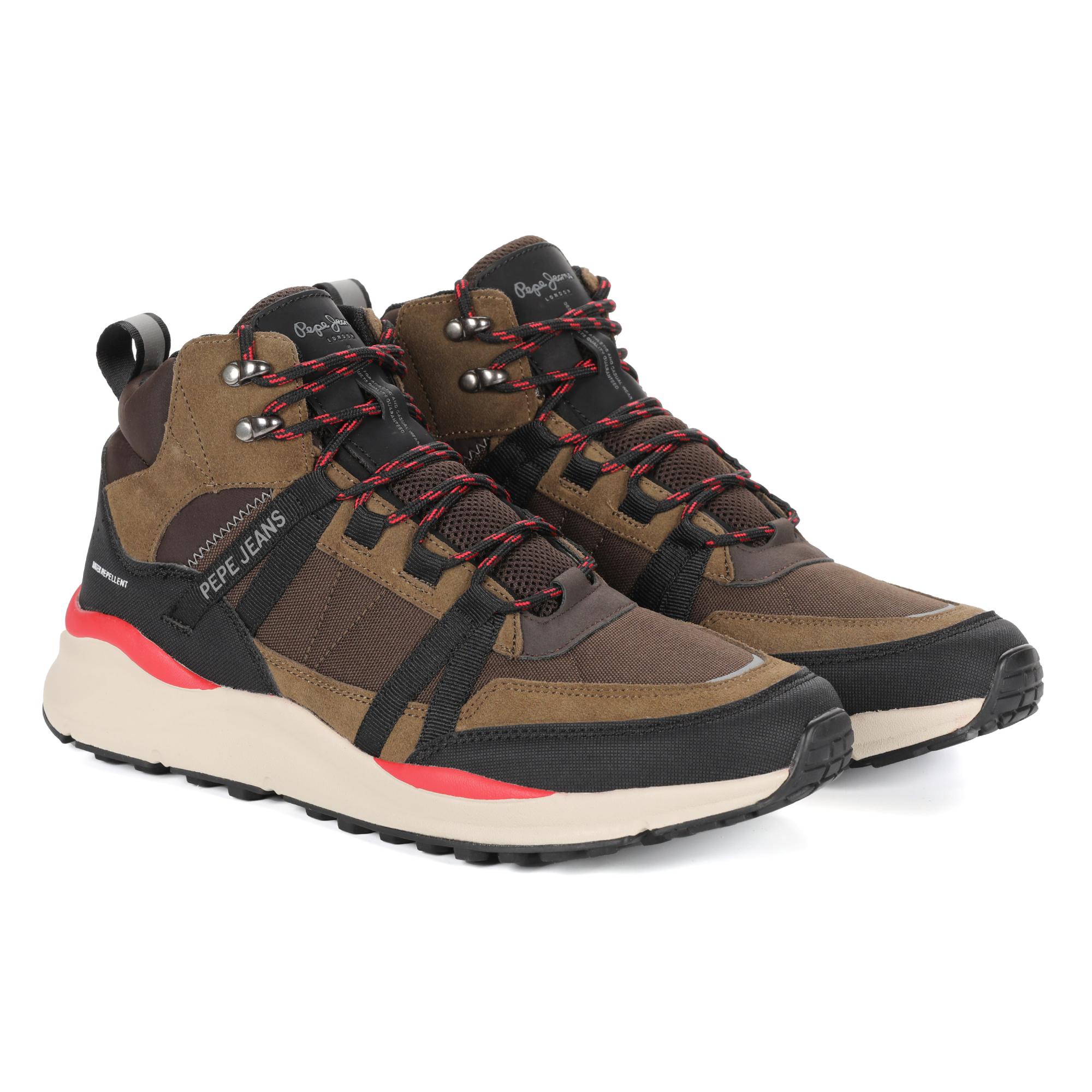 

Кроссовки мужские Pepe Jeans London TRAIL OUTDOOR BOOT PMS30858 коричневые 42 EU, TRAIL OUTDOOR BOOT PMS30858