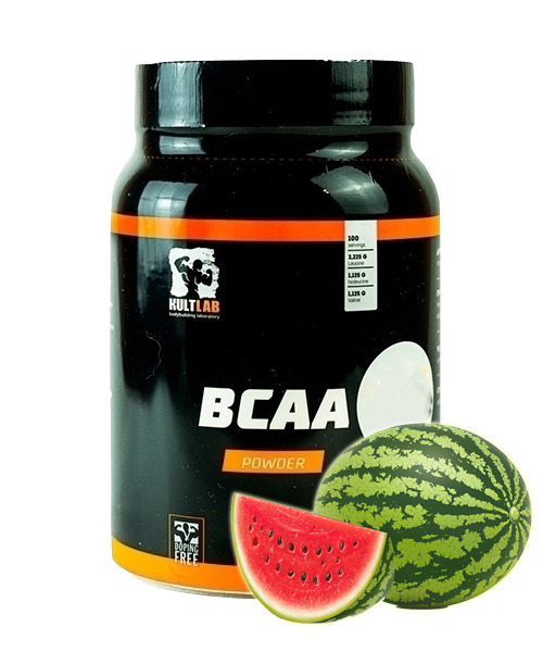 

Аминокислота Kultlab BCAA 500 гр. Арбуз